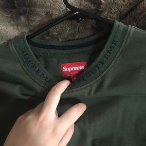Supreme long sleeve LETS TRADE